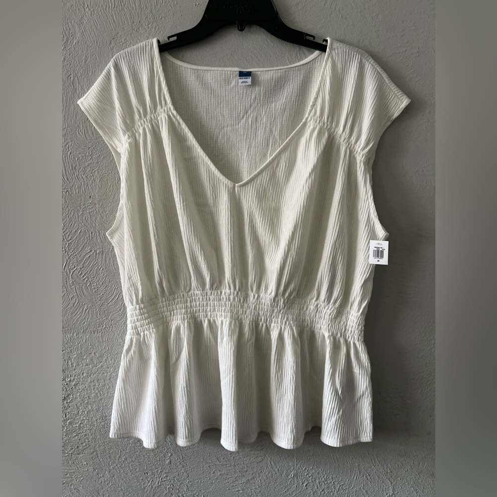 OLD NAVY Smocked Waist Top